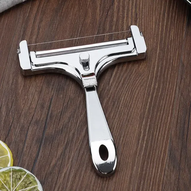 Coupe-fromage Cheddar en acier inoxydable, couteau chinois, trancheuse à gadgets, épaisseur de coupe, outils de cuisine réglables semi-élaborées 1