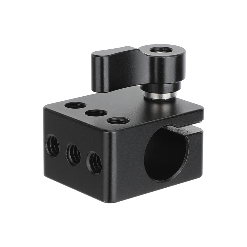Single15mm Rod Clamp with 1/4"-20 Mounting Threads For 15mm Support Rod System L