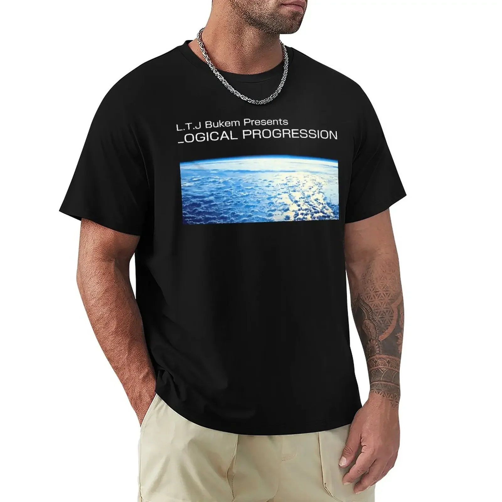 

LTJ Bukem Presents Logical Progression Essential T-Shirt cute tops quick-drying plus size tops heavyweight t shirts for men