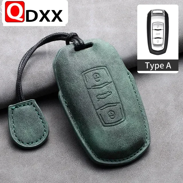 Car Key Cover Case Shell Protector For Geely Coolray X6 Atlas Monjaro Tugella Geometry C Emgrand Global Kulrey Hawk GX7 Okavango