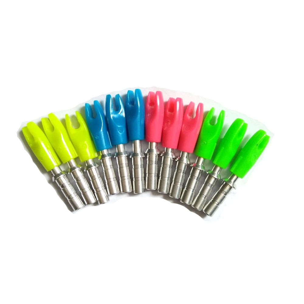 

24pcs Linkboy Archery Pin Nock Arrow for ID6.2mm Carbon Arrows Compound Bow and Arrows Shooting Hunting