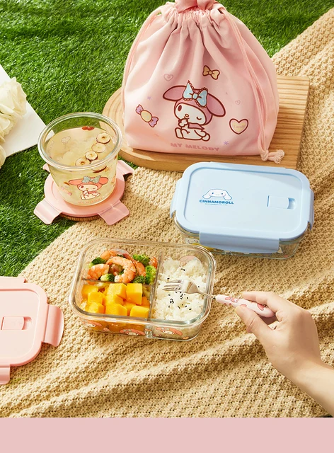 300Ml/500Ml/750Ml Sanrio Hello Kitty Ceramic Bowl Airtight Food Storage  Container Microwave Oven Heating Preservation Lunch Box - AliExpress