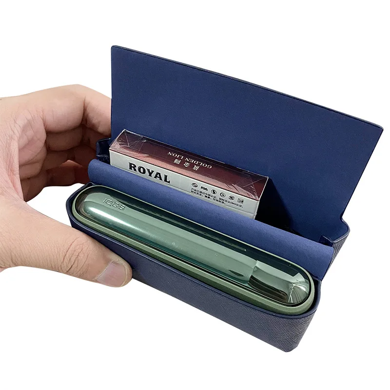 2021 새로운 부드러운 가죽 케이스 IQOS 4 Iluma 케이스 커버 셸 홀더 파우치 스토리지 가방 보호 액세서리