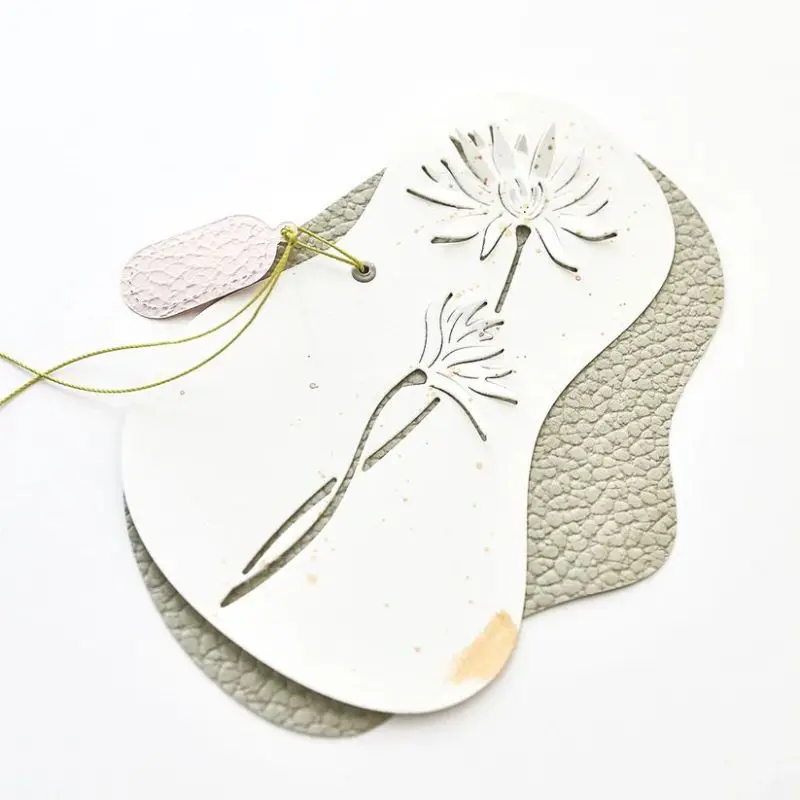 돼지 공예 금속 절단 다이 컷 다이 금형 꽃 배경 스크랩북 종이 공예 칼 금형 블레이드 펀치 스텐실 다이