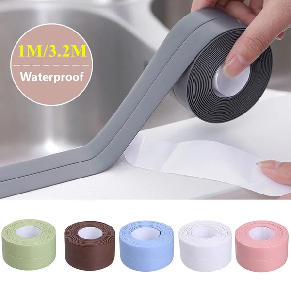 Waterproof-Sealing-Tape-For-Bathroom-Kitchen-Sealing-Strip-Shower-Sink ...