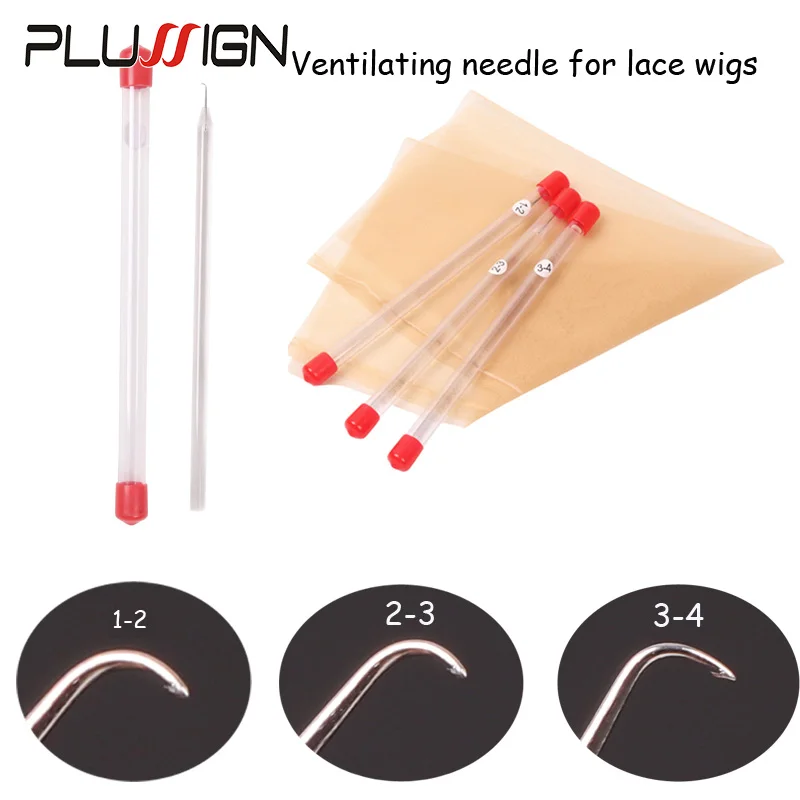 

Transparent Crytal Holder Ventilating Needle For Wig Making Professional Hair Extention Tools Lace Wig Frontal Repair Tools