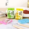 1 Piece Lytwtw's Cute Kawaii Candy Color Rubber Fun Creative Chocolate Eraser Novelty Stationery Office School Supplies 3