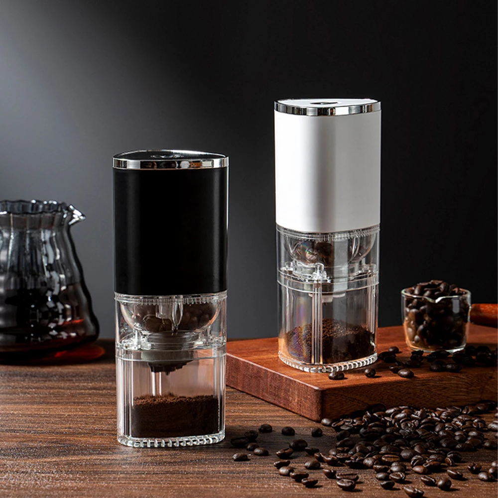 PortableElectricCoffeeGrinderTYPECUSBChargeCeramicGrinding
