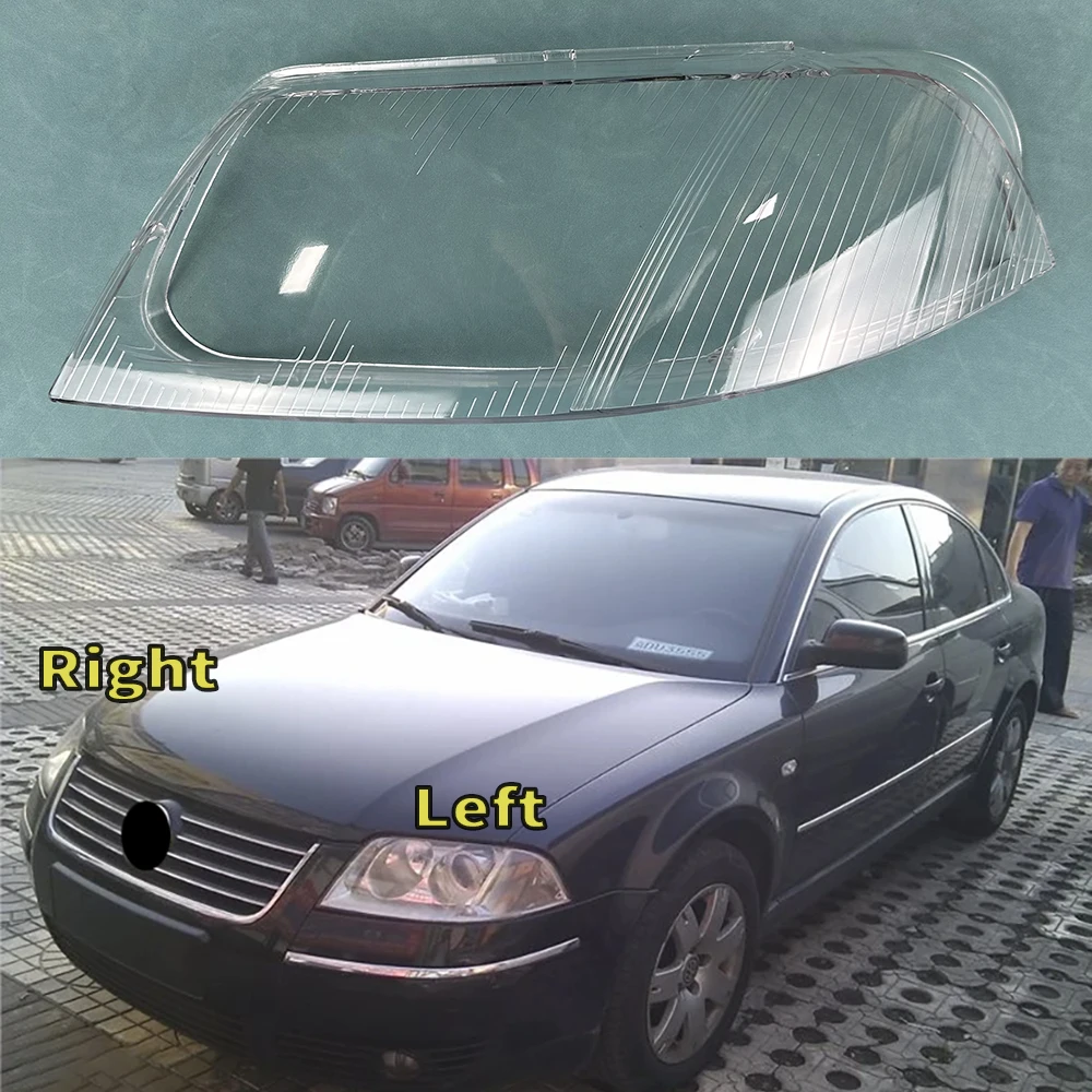 

For Volkswagen VW Passat B5.5 2003 Transparent Headlamp Shell Lampmask Lamp Shade Headlight Cover Replace The Original Lampshade