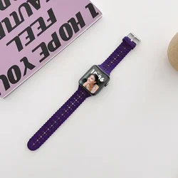 Versatile Silicone Sport Strap - 42mm 44mm 45mm 49mm (Purple - 11)