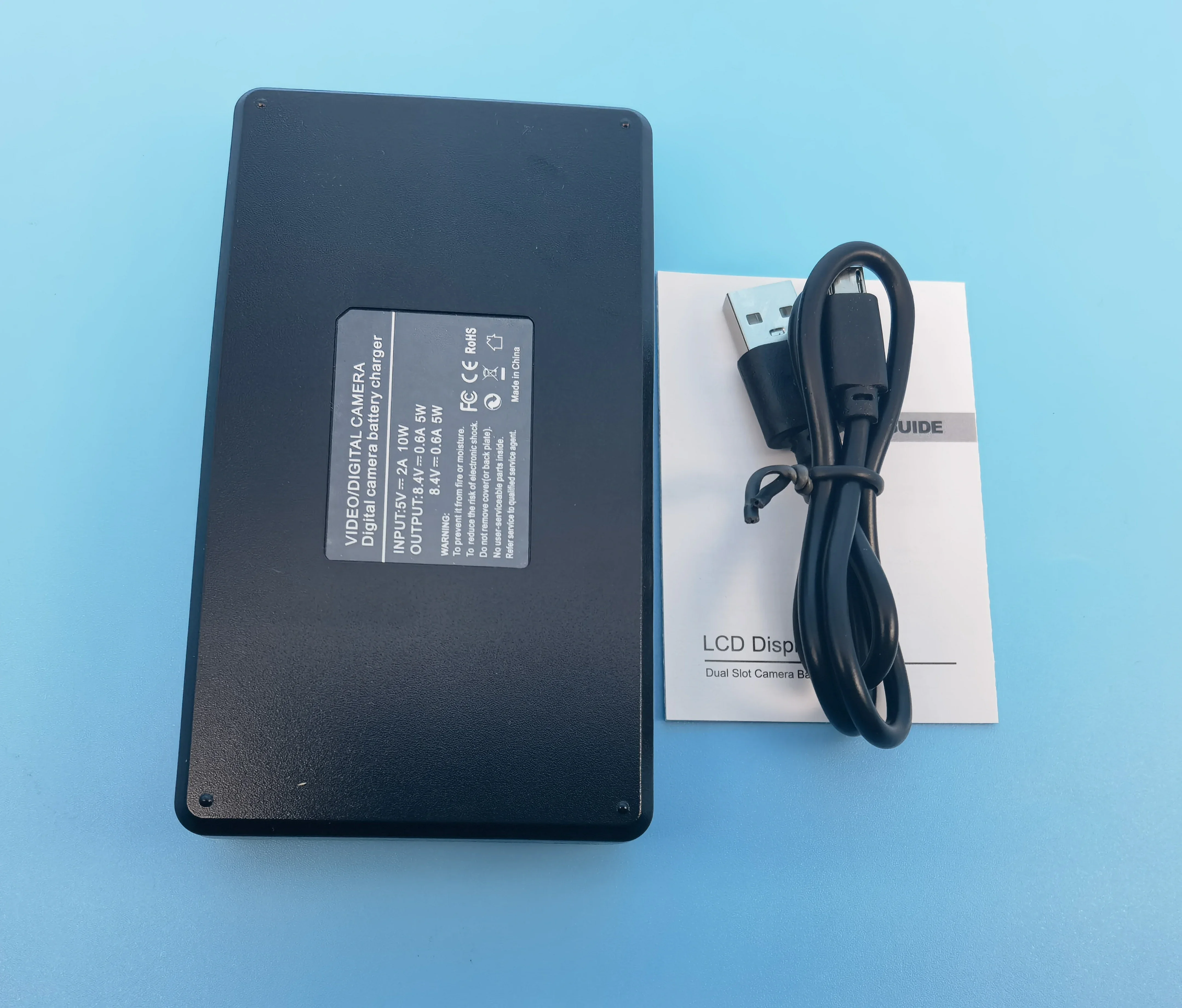 LP-E6N LPE6 LP-E6 E6N USB 배터리 충전기, 캐논 EOS 5DS R 5D Mark II 5D Mark III 6D 7D 70D 80D 60D 충전기 LP-E6