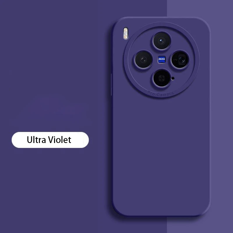 Luxury Camera Protection Phone Case - Soft Liquid Silicone Angel Eye Back Cover