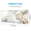 Abstract Style Keys Mouse Pad Desk Pad Extended Large Office Keyboard Mat Gaming Mousepad Non Slip Rubber Base Stitched Edge 6