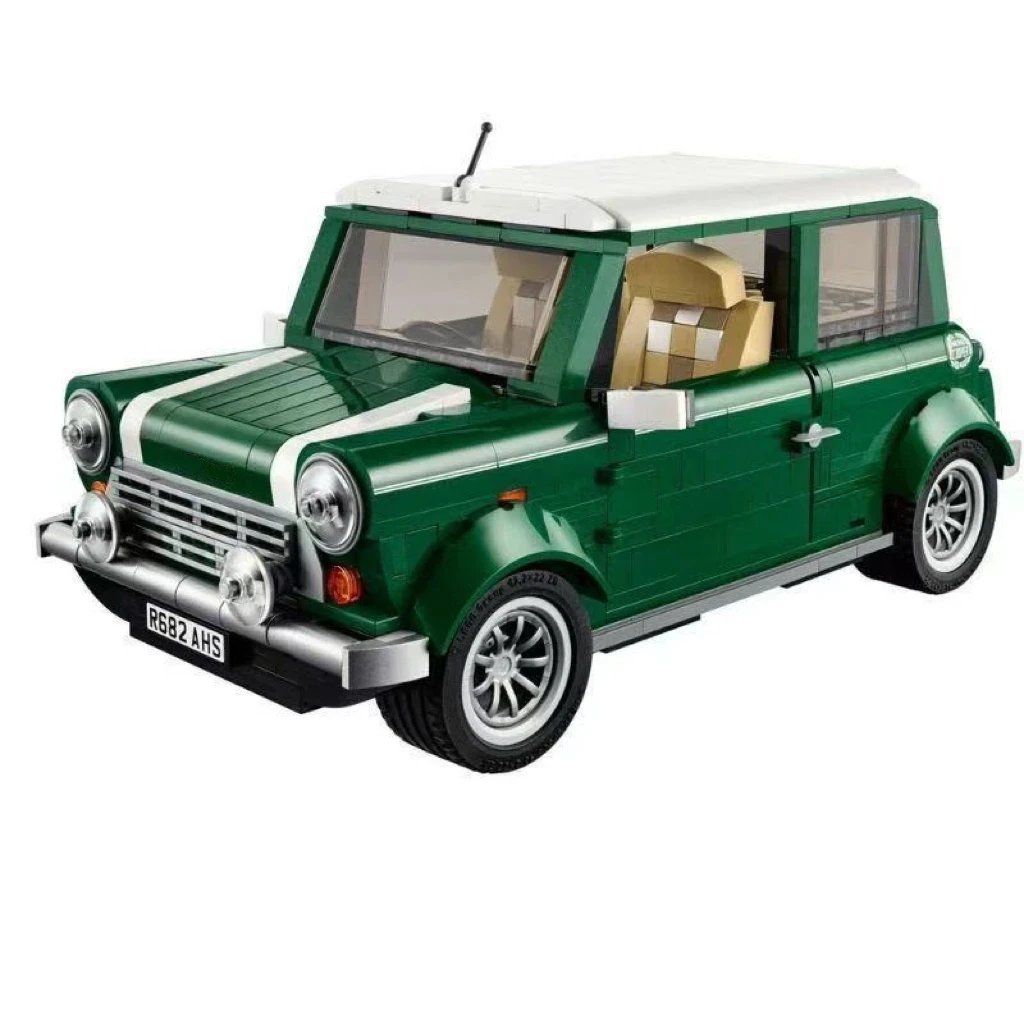 새로운 캠핑 파티 크리 에이 티브 쿠퍼 자동차 10242 청소년 모델 DIY 교육 장난감 성인 남성과 여성 휴일 선물