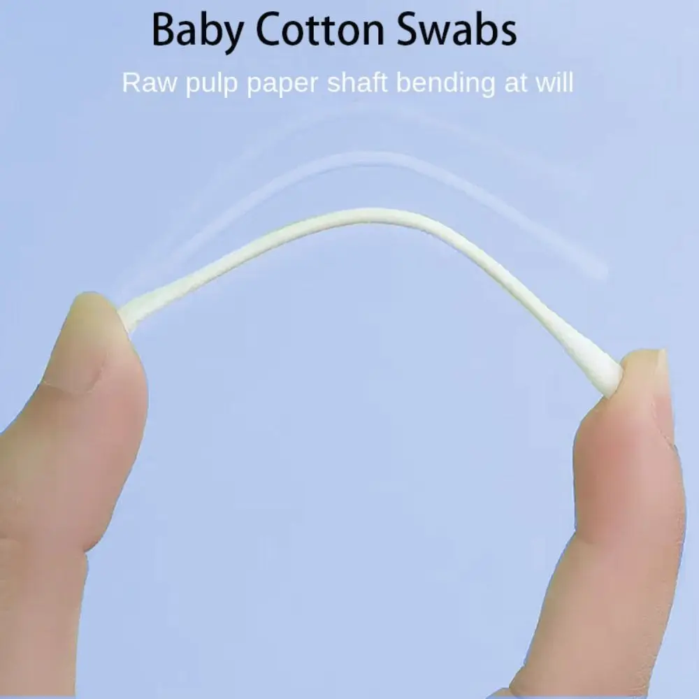 Cotton Baby Ear Swab Extra Thin Stem Newborn Care