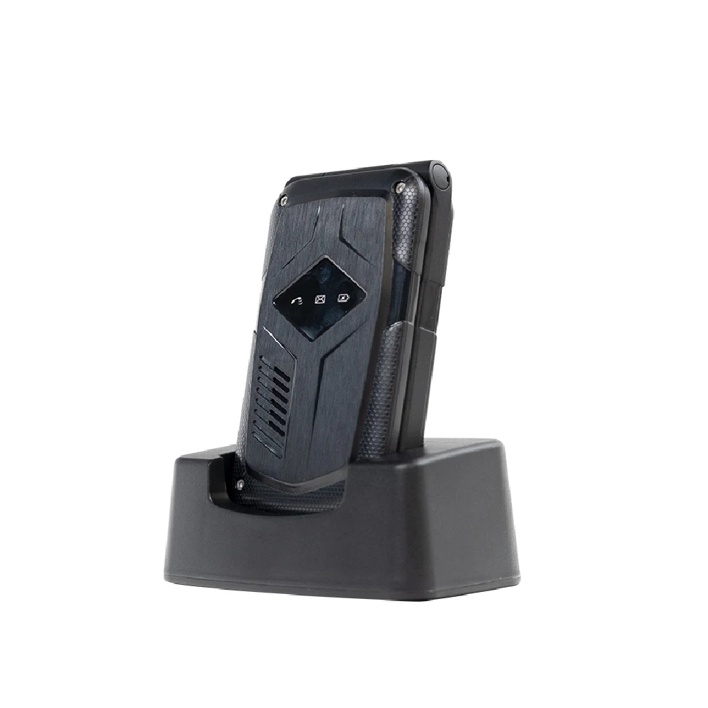 AGM M10 Rugged 4G Feature Phone Big Button Full Band Flip Phone Dual SIM Cellphone With Loud Speaker English or Russian Keyboard