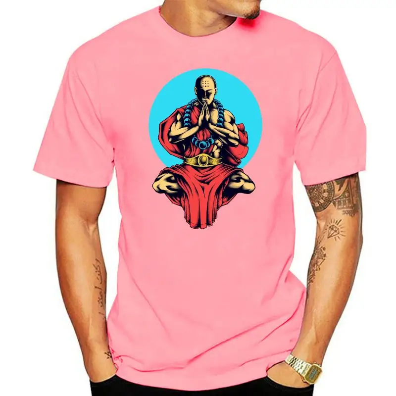 Maglietta Della Pace Interna Budda Meditation Yoga T-Shirt Da Uomo Tee S-3Xl