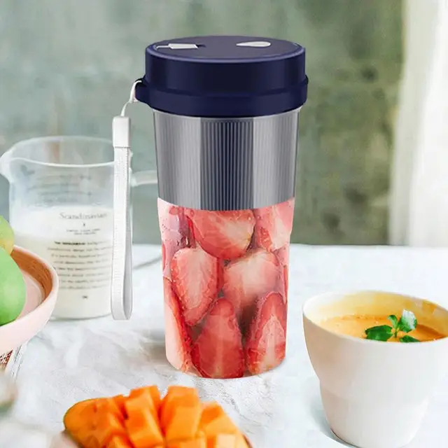 Kézi Facsaró Hordozható Turmixgép Újratölthető Gyümölcskeverők Palack Többfunkció Friss Gyümölcslé Mini Turmixkészítő - Image 3