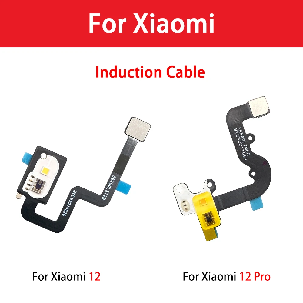 

10Pcs light Proximity Sensor Flex Ribbon Connector Cable Replacemen For Xiaomi Mi 12 Pro