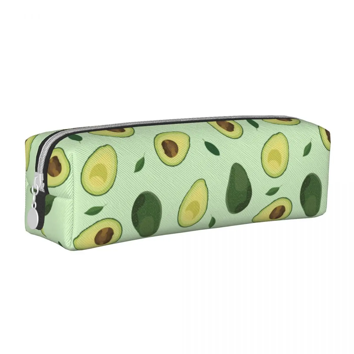 

Green Avocado Cartoon Pencil Case Creative Avocados Lover Pen Box Bag Girls Boys Large Storage School Supplies Zipper Pencil Box