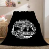 Sofa Blankets for Winter A-Depeche A-Mode Custom King Size Warm Knee Bed Fleece Camping Fluffy Soft Blankets Microfiber Bedding 3