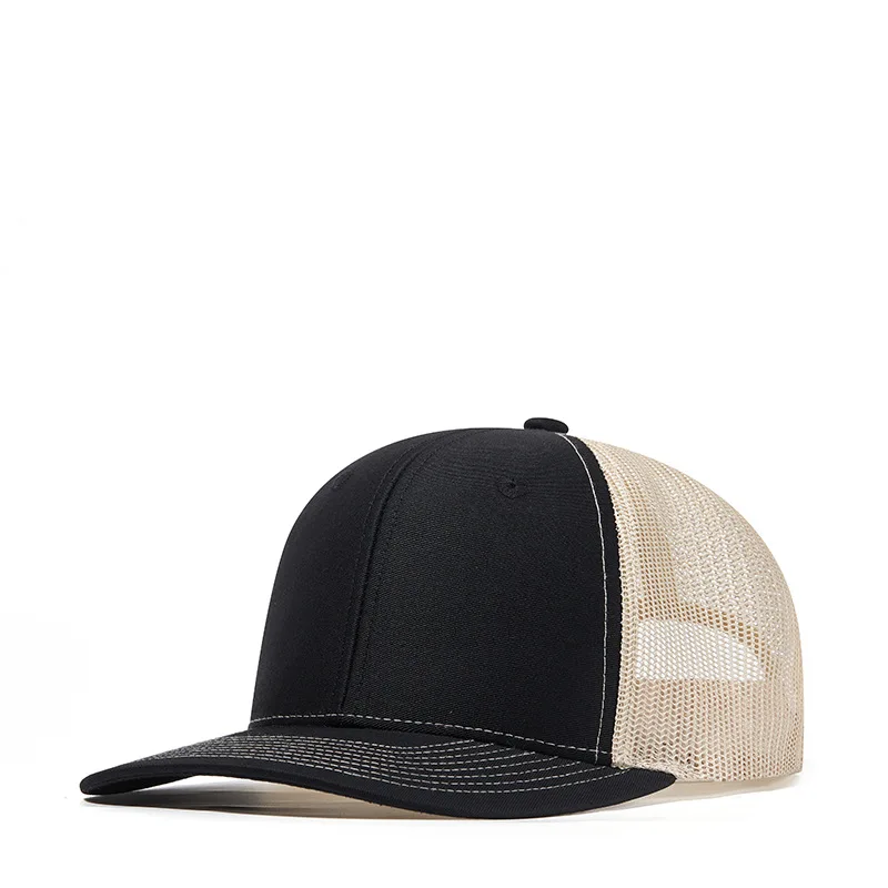 New Top Quality Blank Summer Mesh Snapback Hats For Men Women richardson 112 trucker hats Mens Baseball Caps