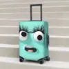 Funny Expression Suitcase Cover Holiday 3d Cartoon Face Fun Luggage Accesories Business Protection 1