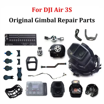 Originale Per DJI Air 3S Vuoto Giunto Cardanico Obiettivo Della Fotocamera Cavo Piatto Linea di Segnale Passo Motore Tester Yaw Roll Staffa Ammortizzatore parti della scheda