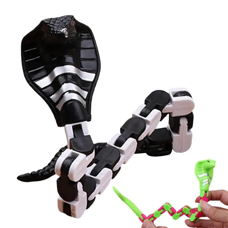 

24 Links Wacky Tracks Snap And Click Toys Finger Snake Puzzle Party Favours Minds Focus Sensory Toys For Kids Boys And Girls