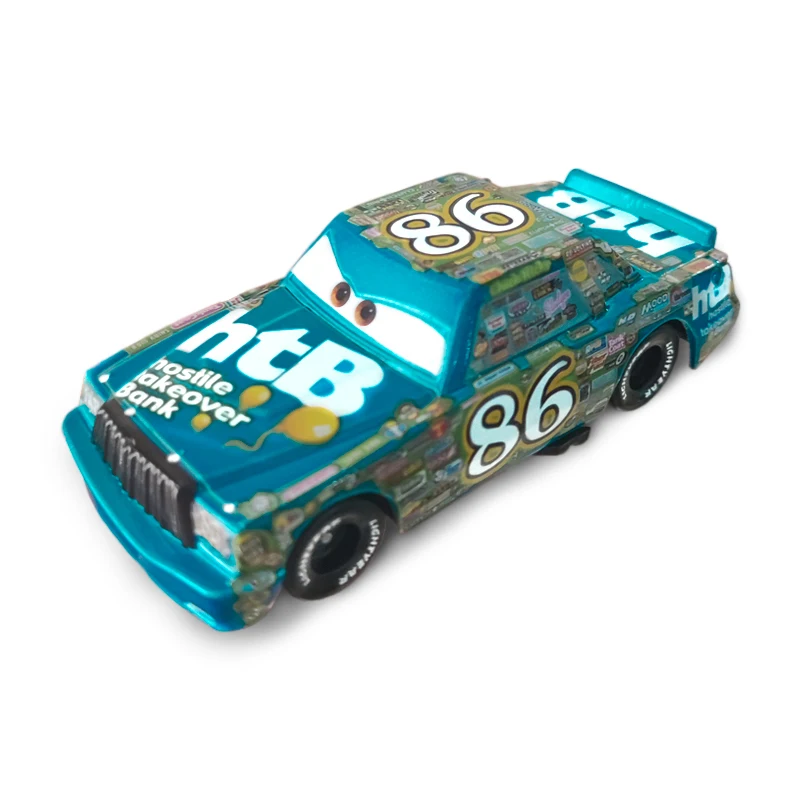 86 Roadhog Series Disney Pixar Cars 2 Cars Collection Lightning Mcqueen Ramirez 1:55 Diecast Metal Alloy Toy Car Model Kids Gift