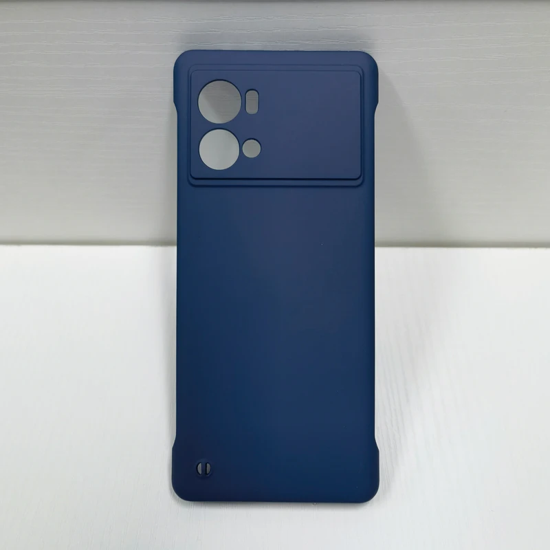 Rahmenlose, matte Hülle in Bonbonfarben für vivo iQOO 9 8 7 5 Pro Neo6 Neo5 Neo 6 5 SE Neo3 Z5 Z3 Slim Hard PC Stoßfest Bumpe_voghion.com