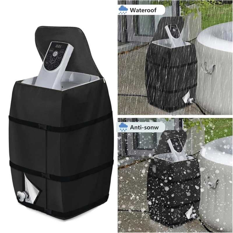 

Inflatable Cover Thermal Cover Durable for Hot Water Heater & Bath Tub Optimal Insulation with Zipper Closure Dropship