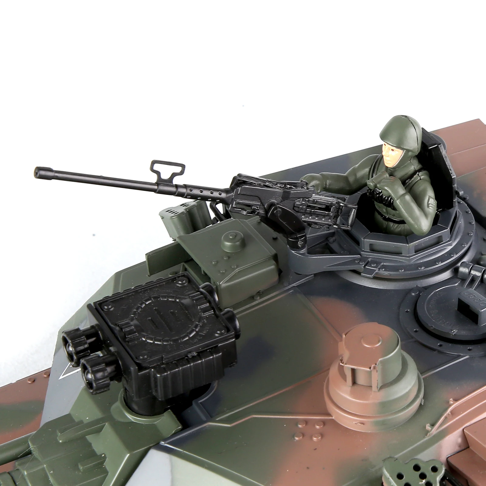 Coolbank 1/18 RC 전투 탱크 세트, 리모컨 USA M1A2 육군 탱크, 2.4G 탱크 모형 장난감, 소리와 조명이 있는 남아용