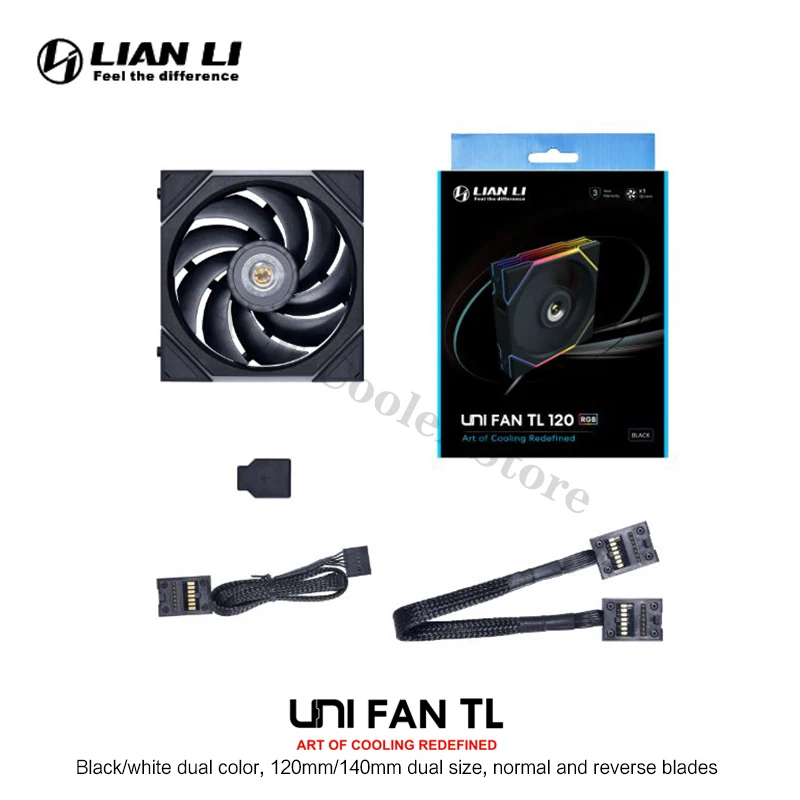 Lian li Uni-radiador Ventilador tl 120 140 Frente e Caixa Reversa do Computador Argb Suporte L-connect 90cfm 2600rpm pc Pcs Pack - Imagem 5