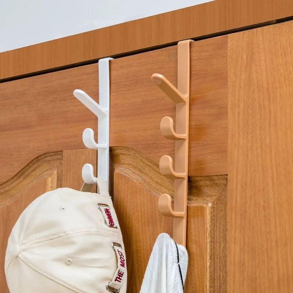

Hooks Storage Clothes Purse Bedroom Hanger Rack Bags Door Organization The Rails Home Holder Door Plastic For Hanging Over