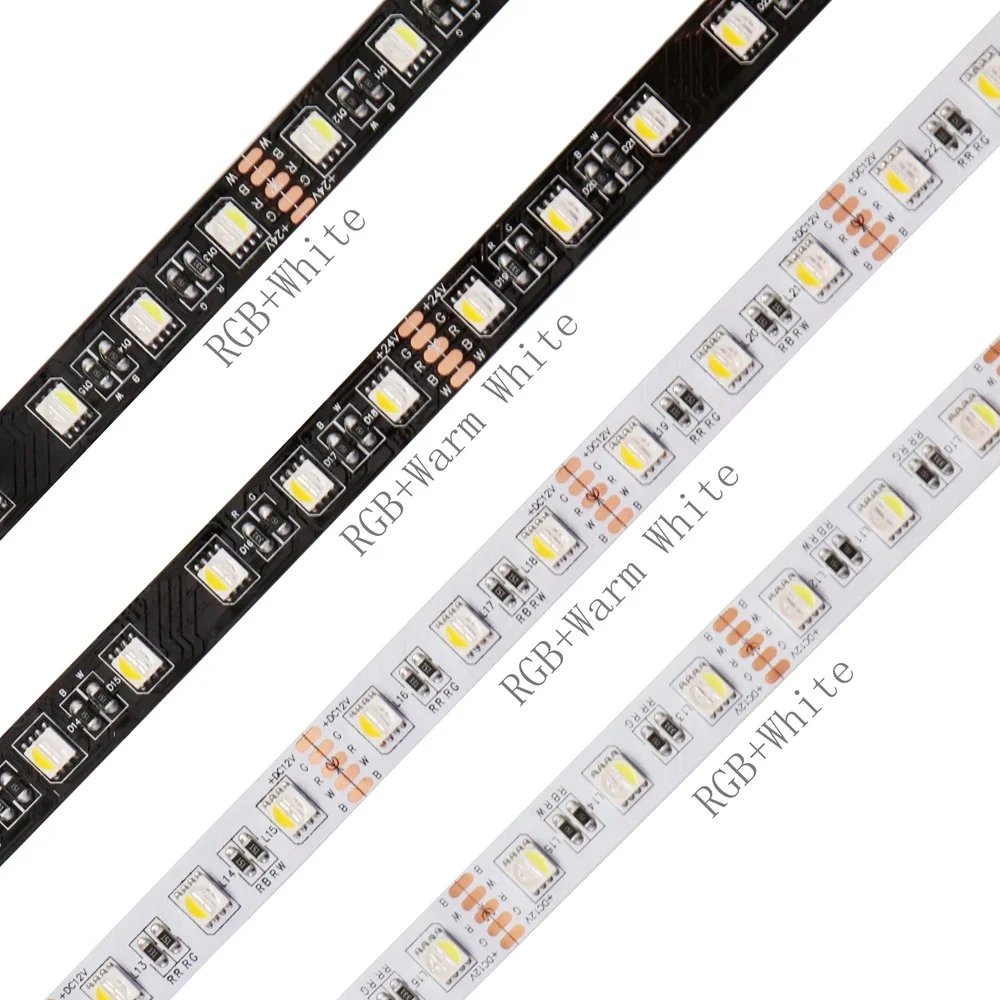 Description Picture 6 of itemSK6812 RGBW Led Strip Light 4 IN 1 Similar WS2812B 30 60 144 LEDs/m Individual Addressable RGBWW Led Lights IP30 65 67 DC5V