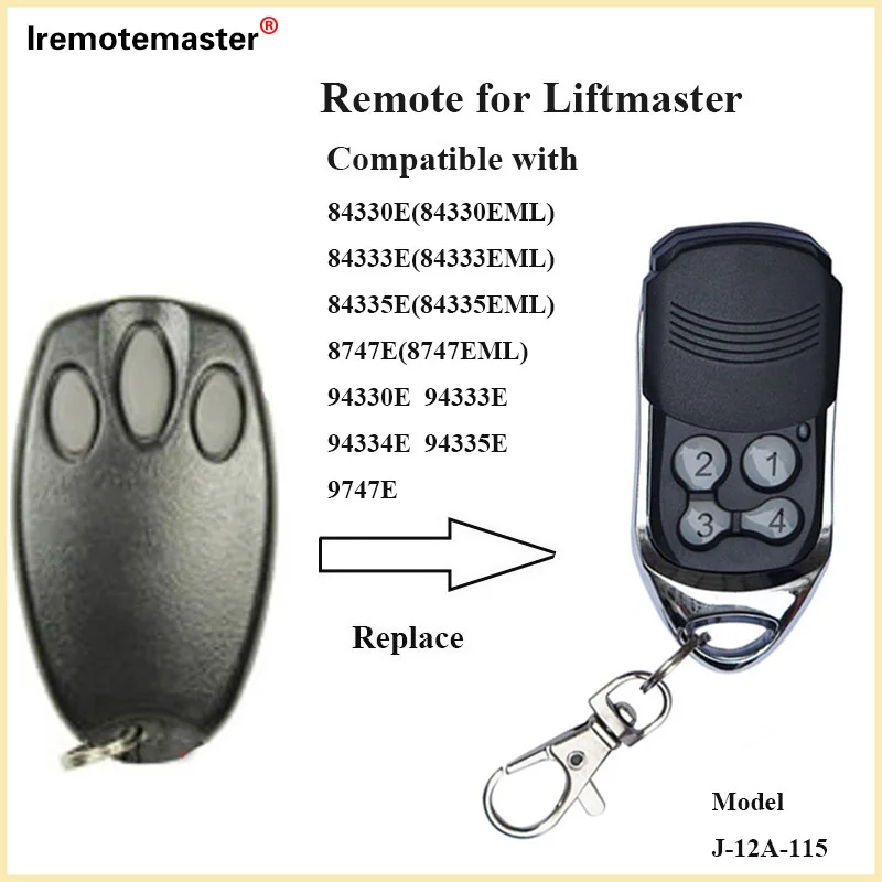 Télécommande De Remplacement Universelle Pour Chamberlain Liftmaster 94335E