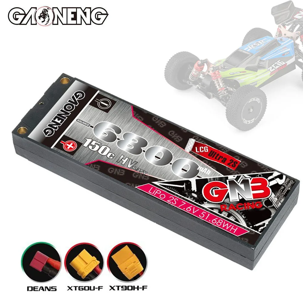 76v-rechargeable-battery-6800mah-for-rc-racing-cars-four-drive-off-road-spare-parts-gnb-lcg-hv-150c-2s-76v-lipo-battery