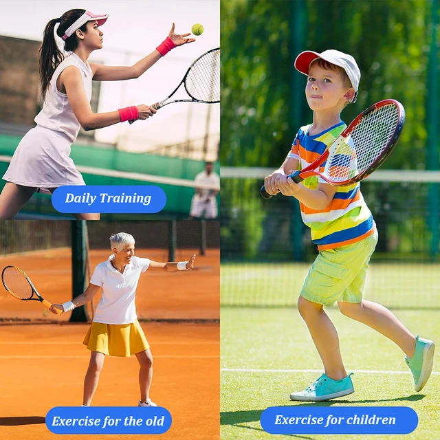 Tennis Training Ball with String & Rebound Baseboard Self Practice Tool Beginners Sport Exercise Solo Tennis Training Equipment 5