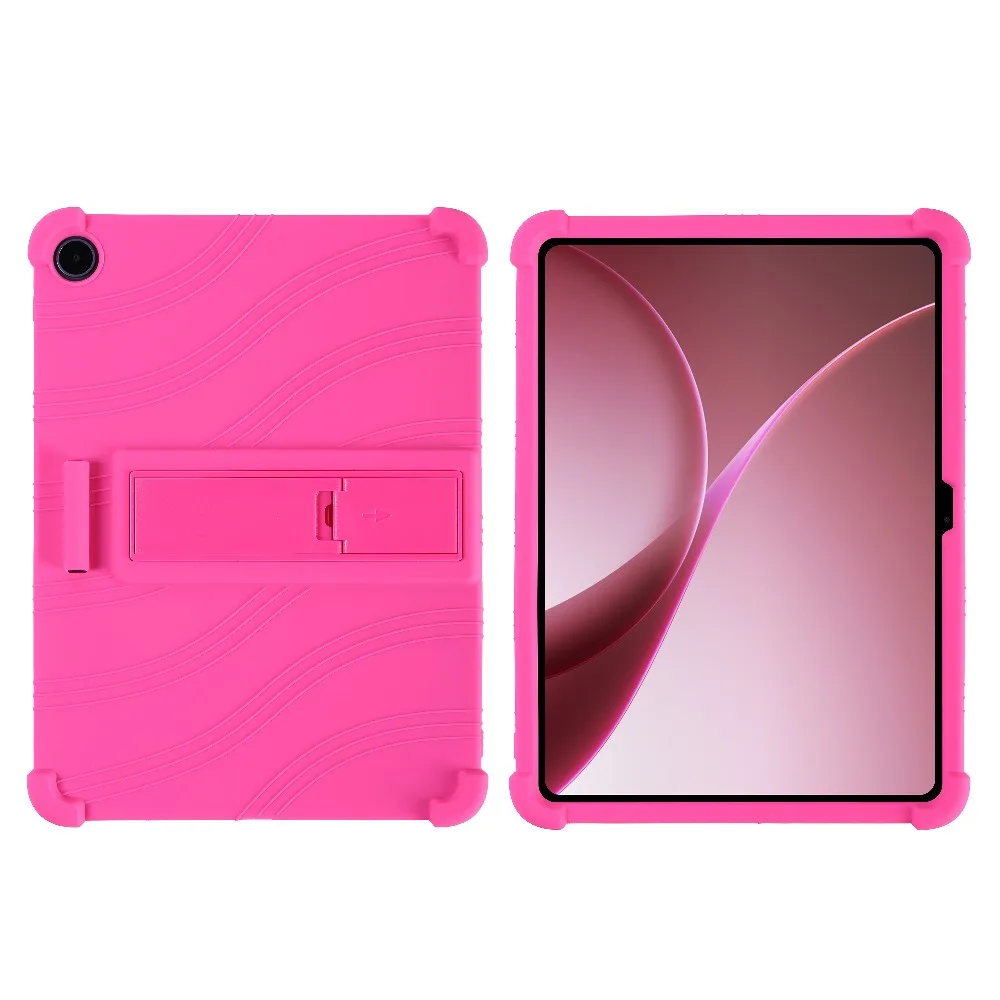 Soft Silicon Shockproof Tablet Case with Portable Kickstand, 12.1 Inch
