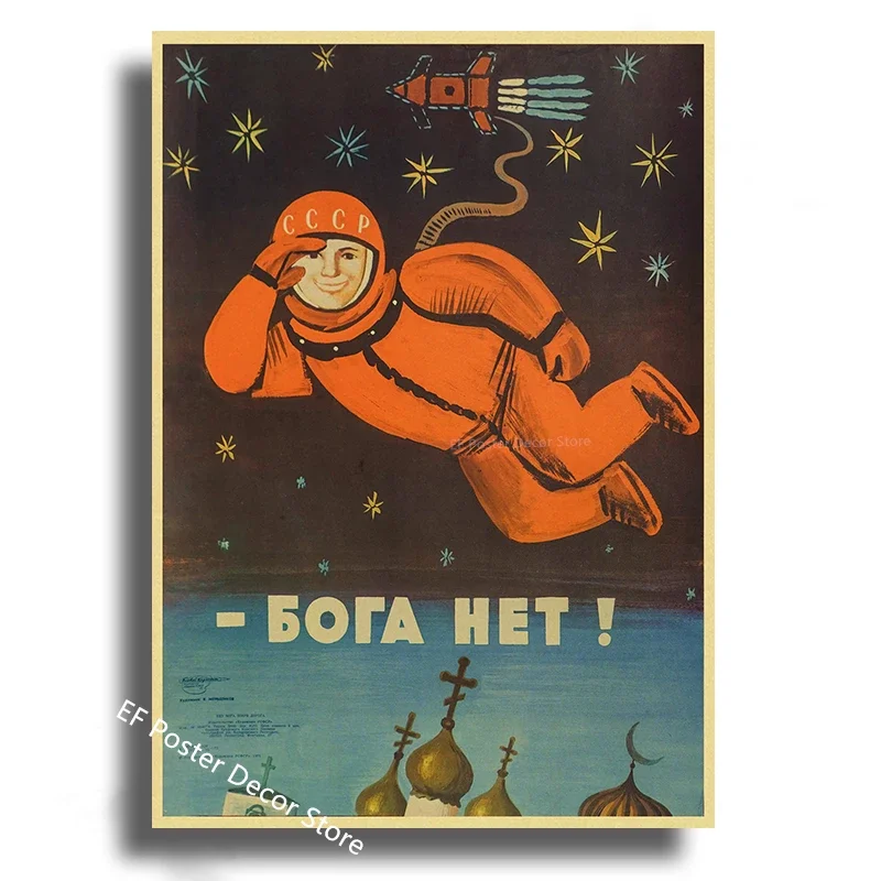 Vintage Stalin Ussr Cccp Poster Poster Aesthetic Prints And Posters Wall Art Retro Painting Home Room Cafe Club Dorm Wall Decor Peckshirt