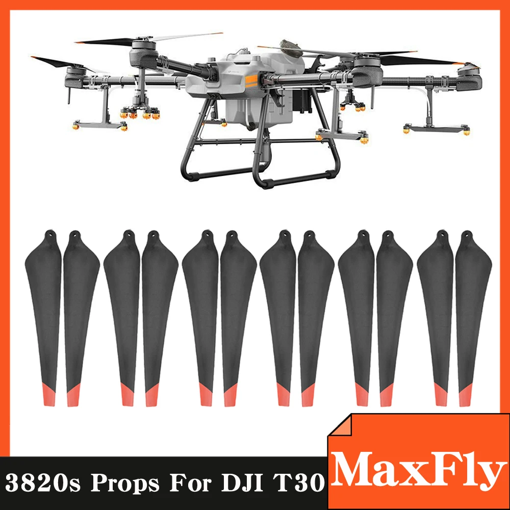 DJI T30 3820s Propeller Carbon Fiber Nylon Mix Folding Paddle Repair Accessories For DJI T30 CW/CCW Agriculture Plant Drone