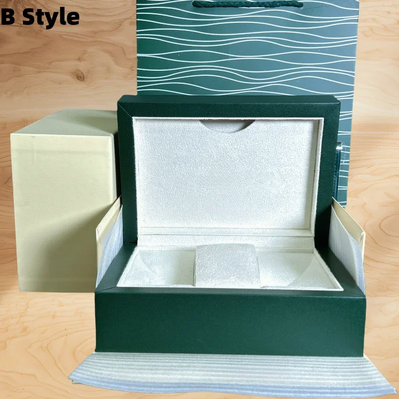 Watch Storage Box Wooden Clamshell For Rolexblares Mens Watch Gift Travel Package