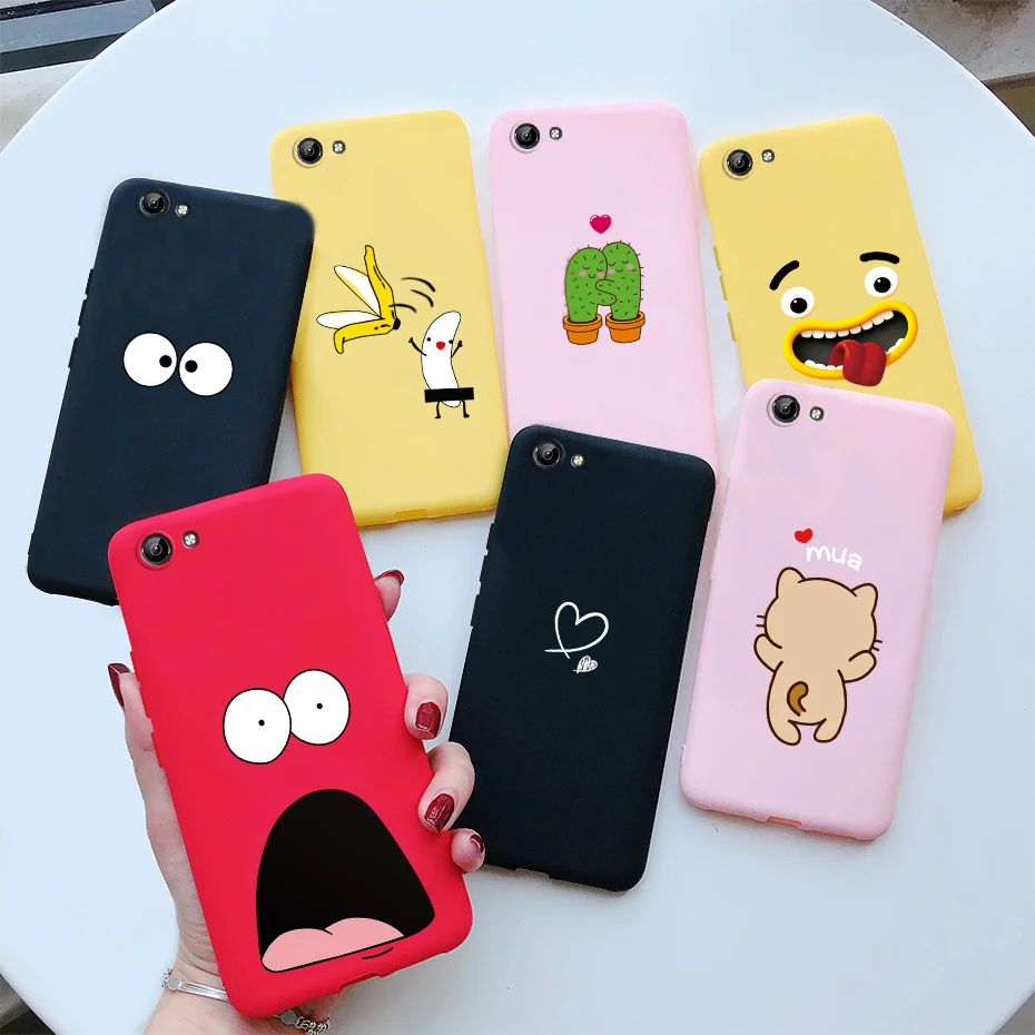 Casing ponsel silikon lembut untuk Vivo Y71, casing ponsel silikon