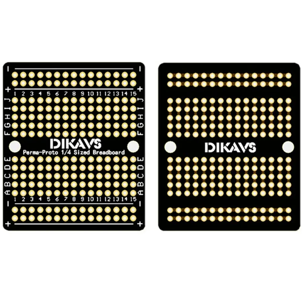 Perma-Proto Scheda Prototipo Pcb Prototipo A Doppia Faccia Di Dimensioni Quarti Tagliere Saldabile Per Arduino