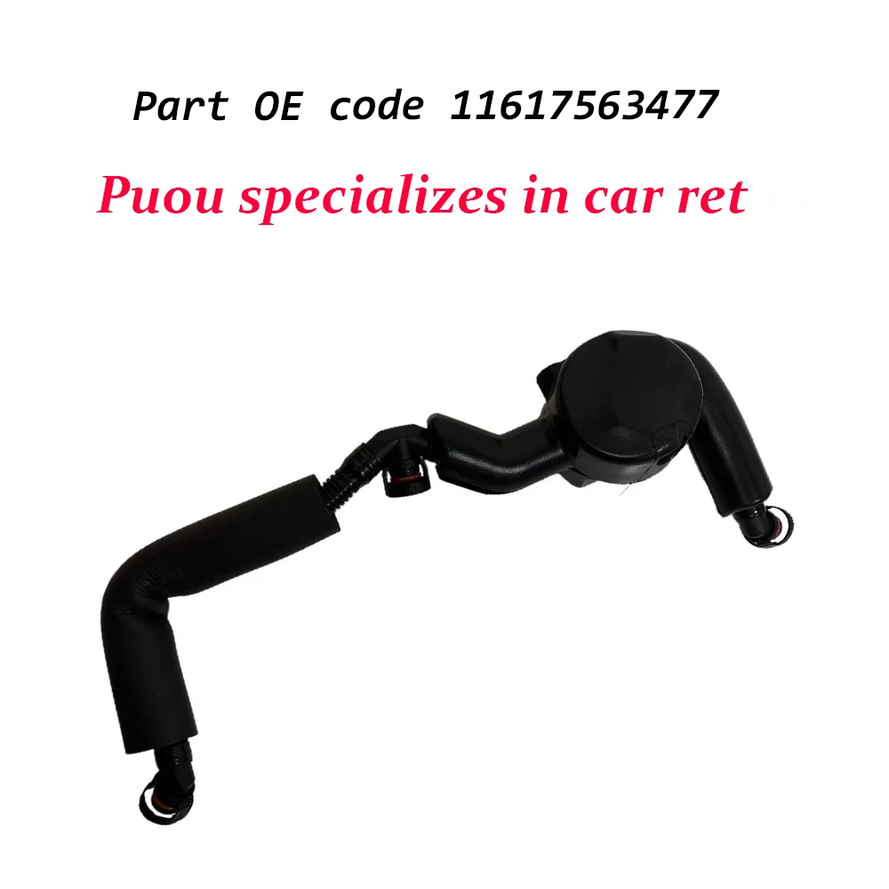 11617563477 Crankcase Breather Hose For BMW 5' 6' 7' E60 E61 E65 E66 X5 540i 550i 650i 740i 740Li X5 E70