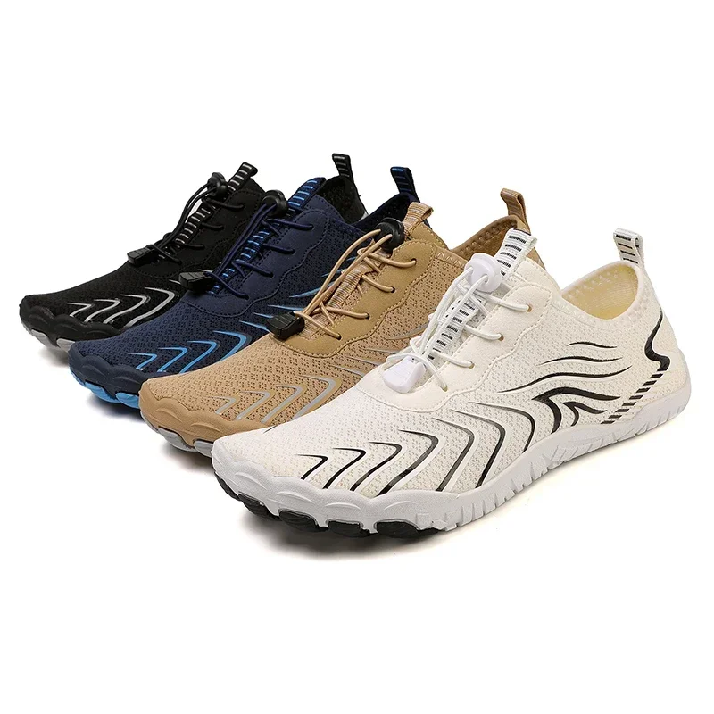 Men Beach Barefoot Aqua Shoes Women Water Shoes Gym Sports Surfing Diving Swimming Snorkeling Yoga River Wading Boots