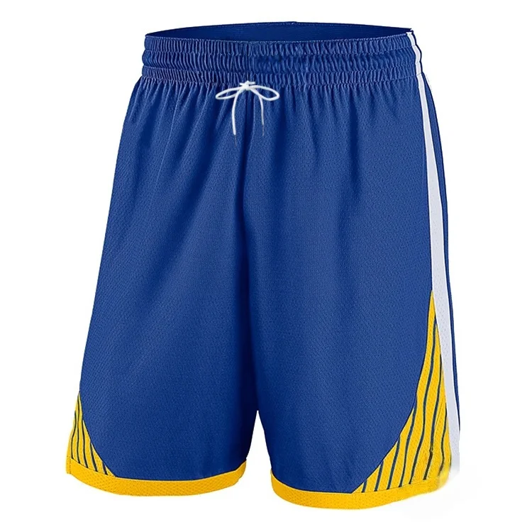 Klasik Mavi Top Pantolon Şehir Sürümü Şort Baskılı Taraftar Sürümü Retro Basketbol Pantolonu