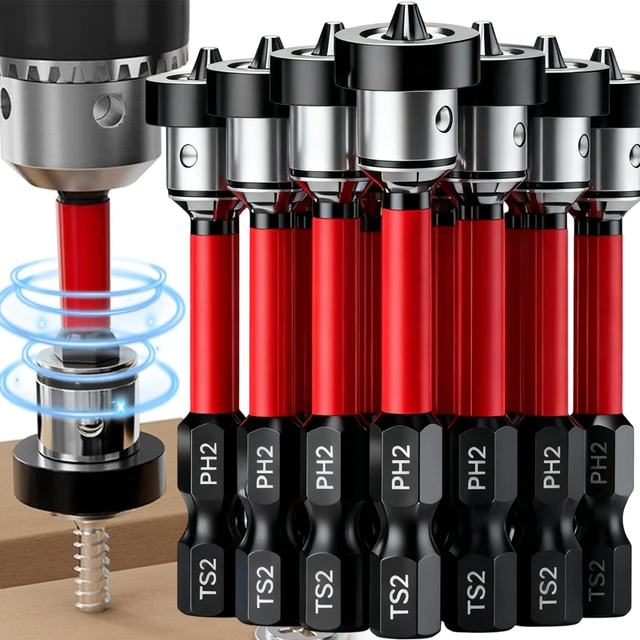 Magnetic Positioning Screwdriver Bits