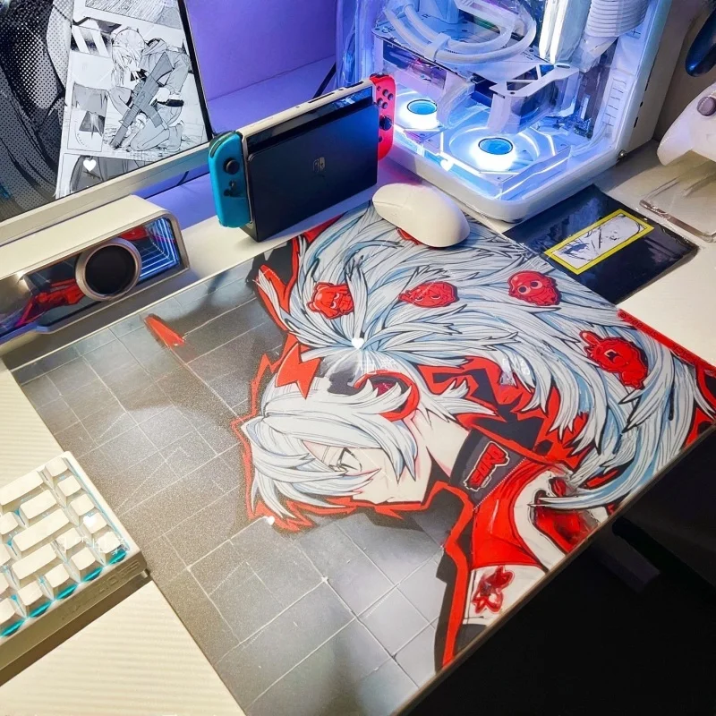 Wallhack 4.0 Glass Mousepads Drift Sora Coated Gaming Pad